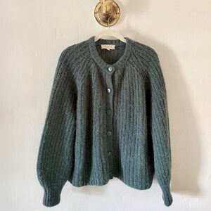 Sezane Emile Cardigan Sage - Size M